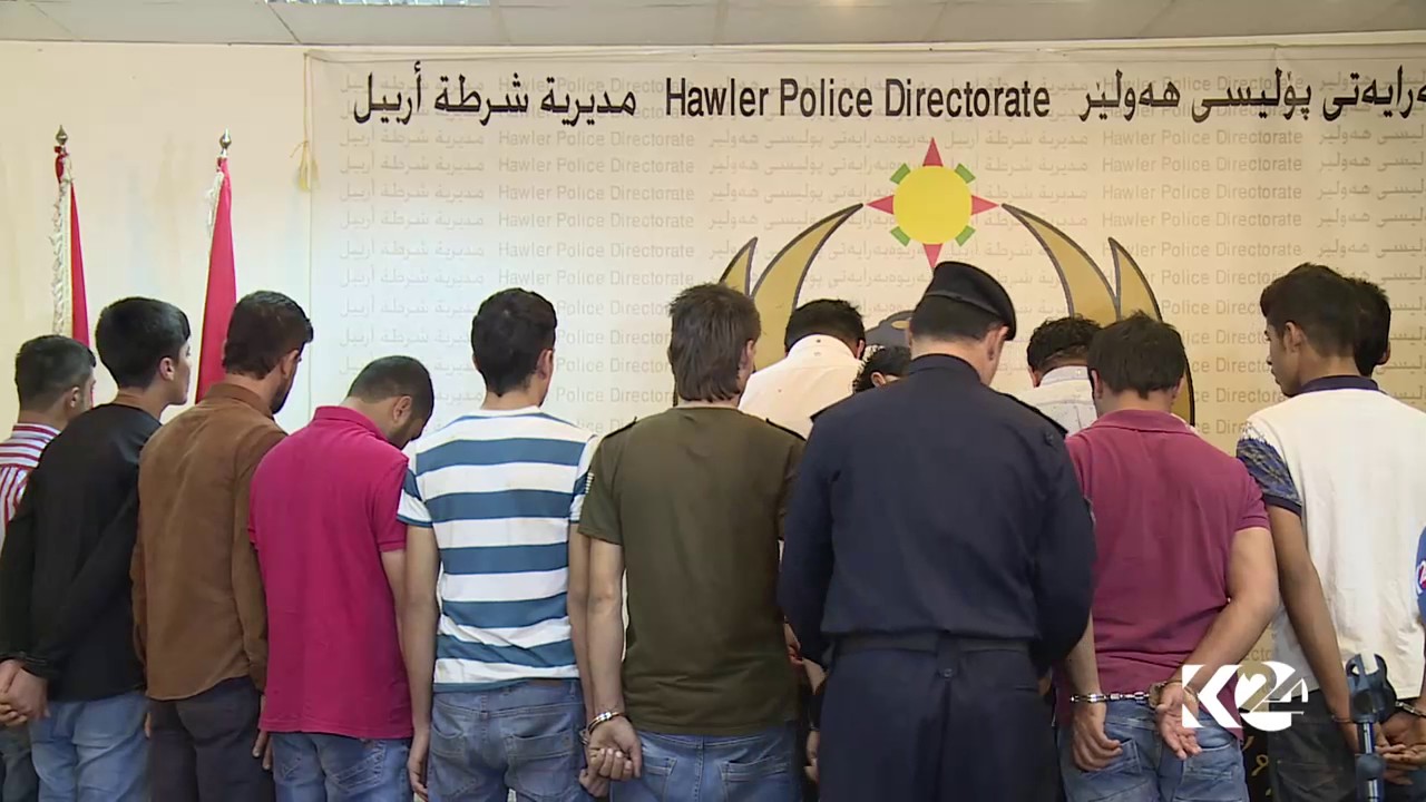 لە ھەولێر نزیكەی پێنج ھەزار تاوانبار دەستگیركراون